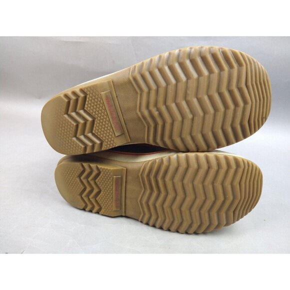 Sorel Boots Women's Size 8 Joan Of Arctic Winter Snow Tan Orange Leather - Picture 9 of 13